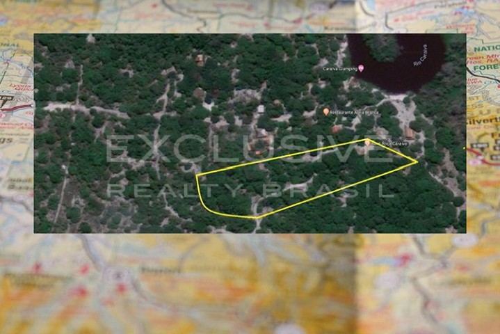 1-hectare building plot near the Caraíva river