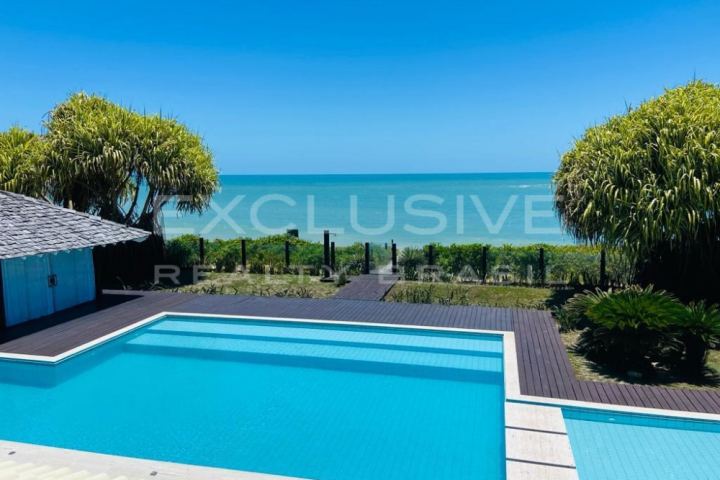 Beachfront house with 4 suites, sauna and gym, Estrada da Balsa