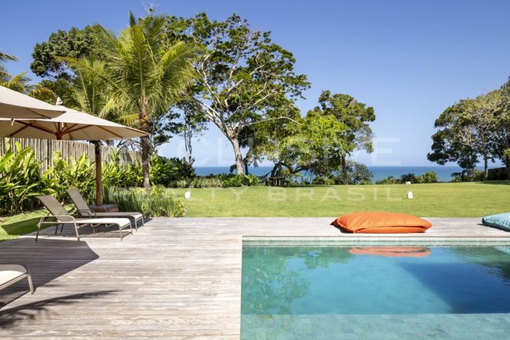 5-suite sea-view house with large gourmet area, Altos de Trancoso